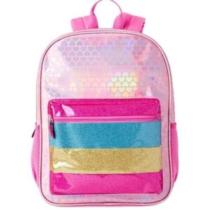 Sparkle heart girls back pack
